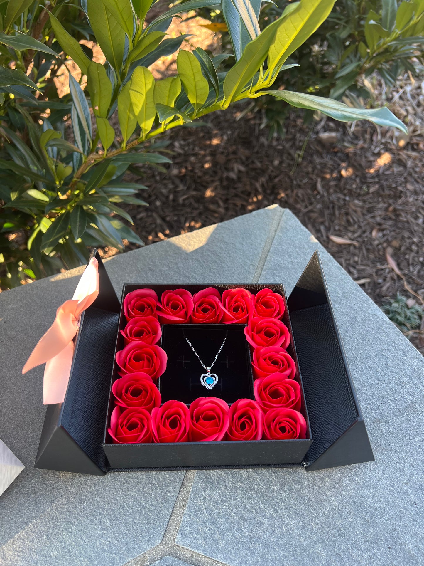 Eternal Love Heart Necklace with Gift Box