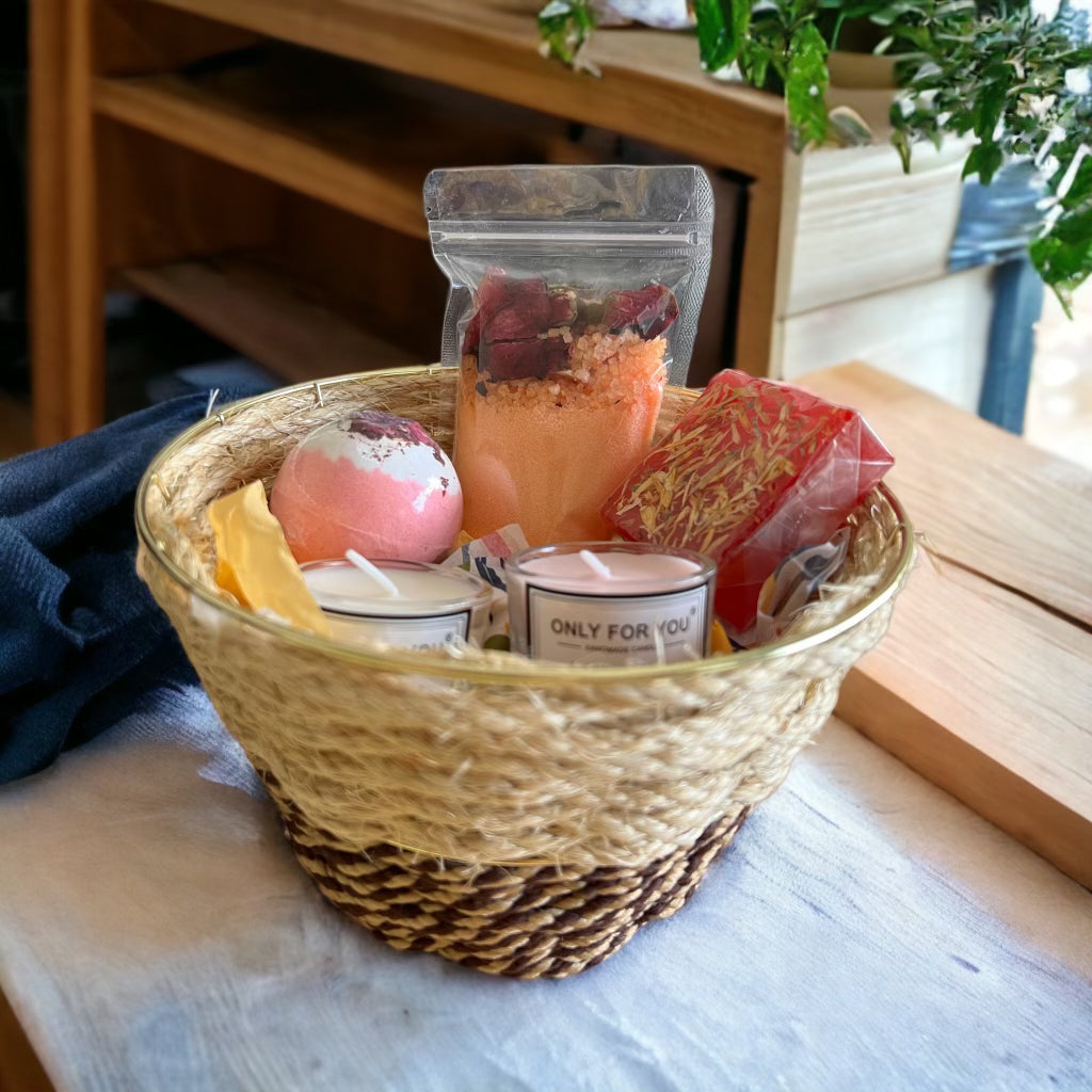 Nature's Bliss Jute Rope Basket